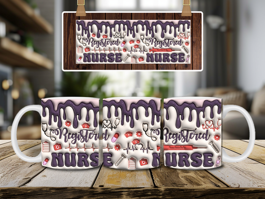 11oz REGISTERED NURSE MUG