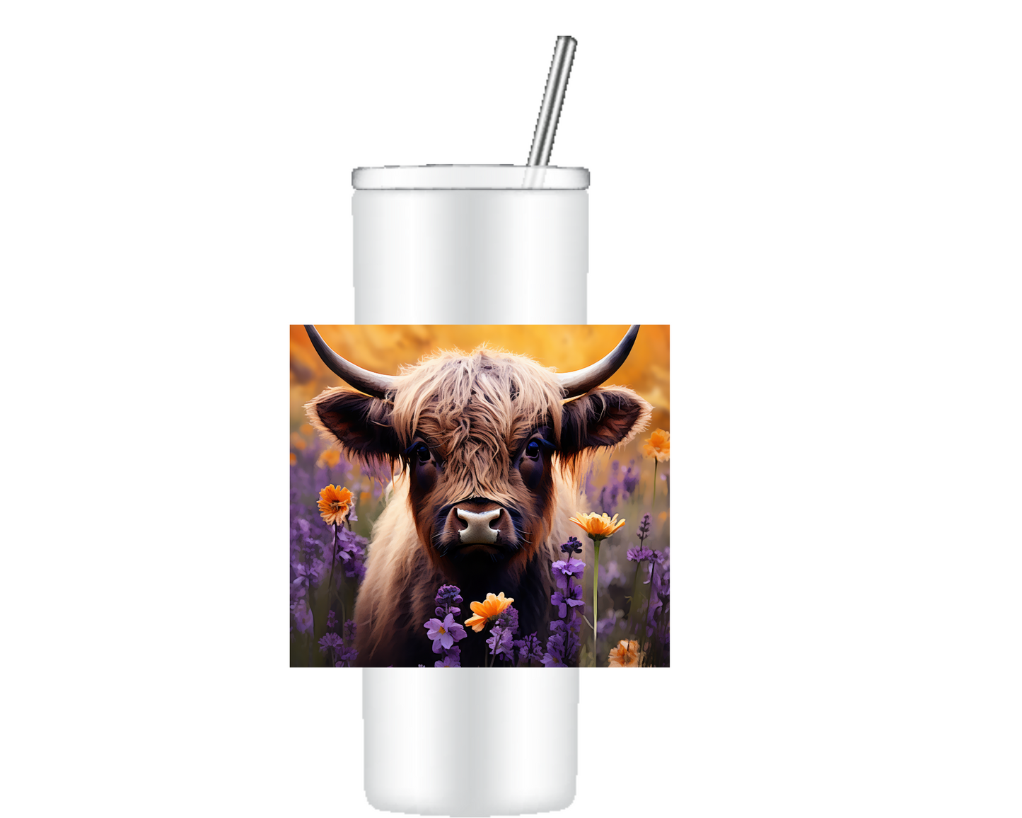 Highland Cow 20oz Tumbler