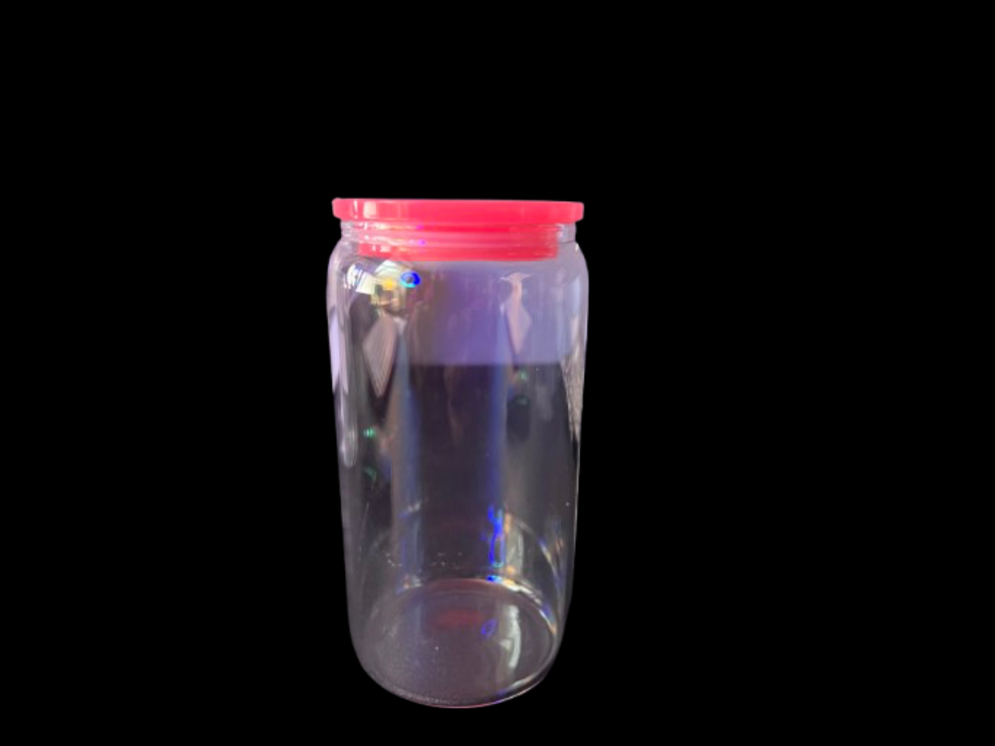 16oz Pink Libby Glass Cup