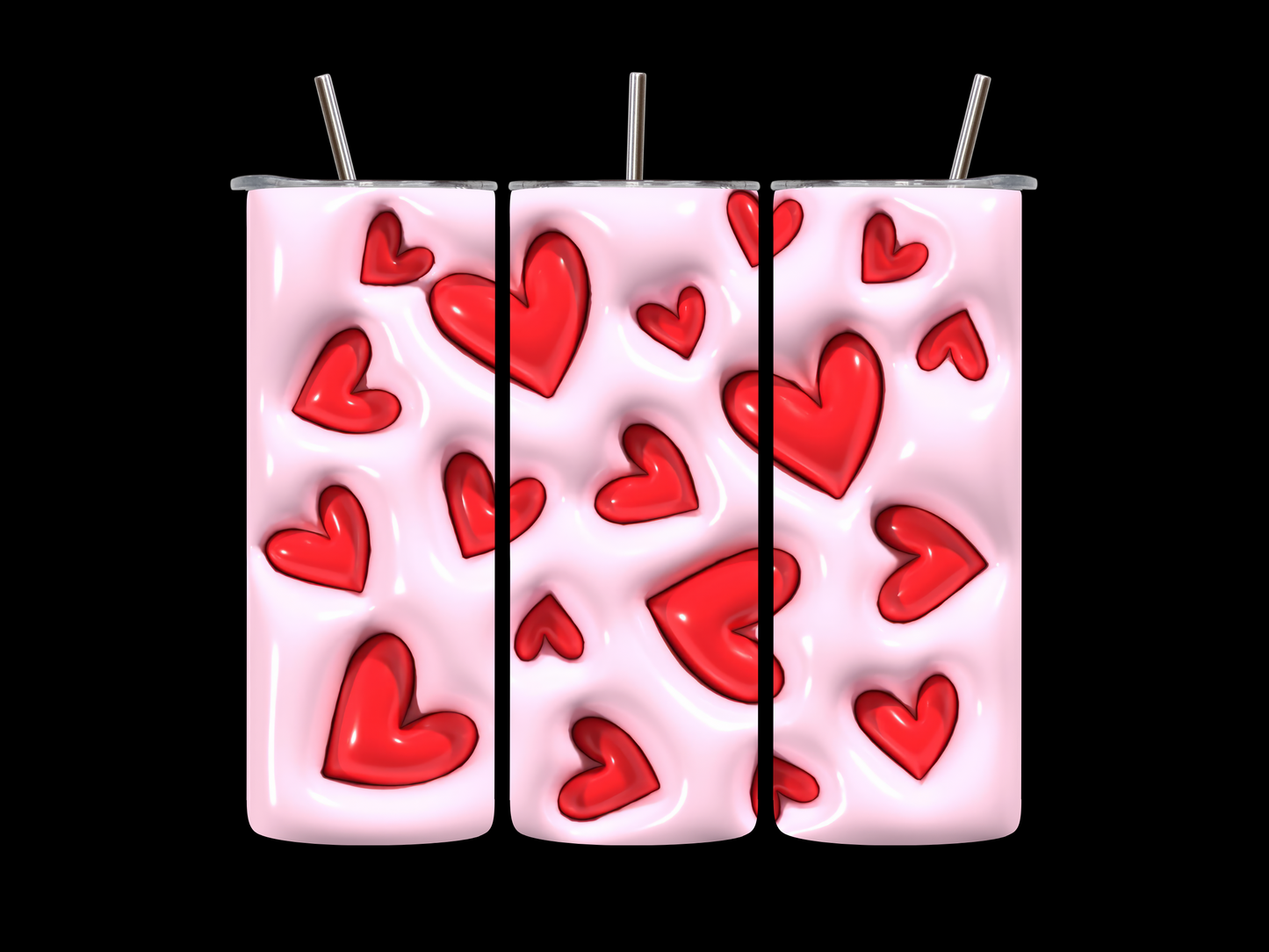 RED HEART TUMBLER