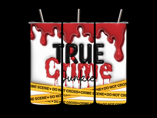 TRUE CRIME TUMBLER