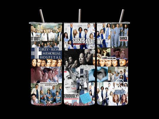 GREYS & ANATOMY TUMBLER