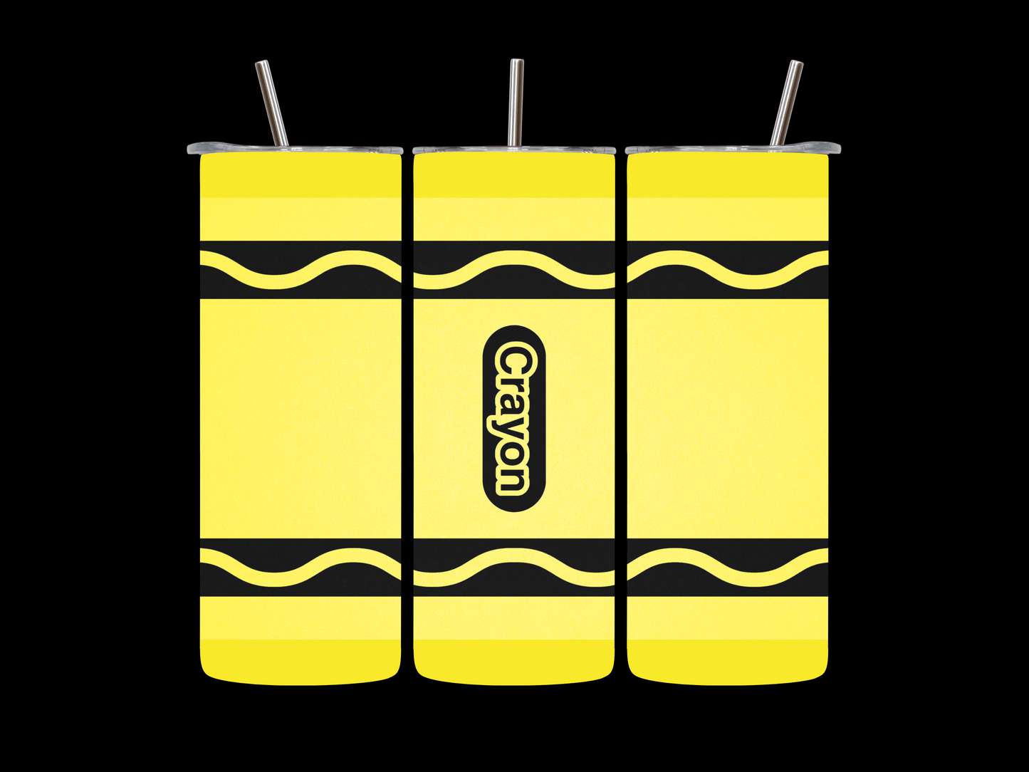 YELLOW CRAYON TUMBLER