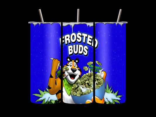 FROSTED BUDS TUMBLER