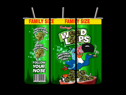 WEED LOOPS TUMBLER